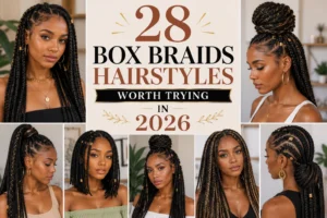 28 Box Braids Styles and Hairstyles Worth Trying in 2026