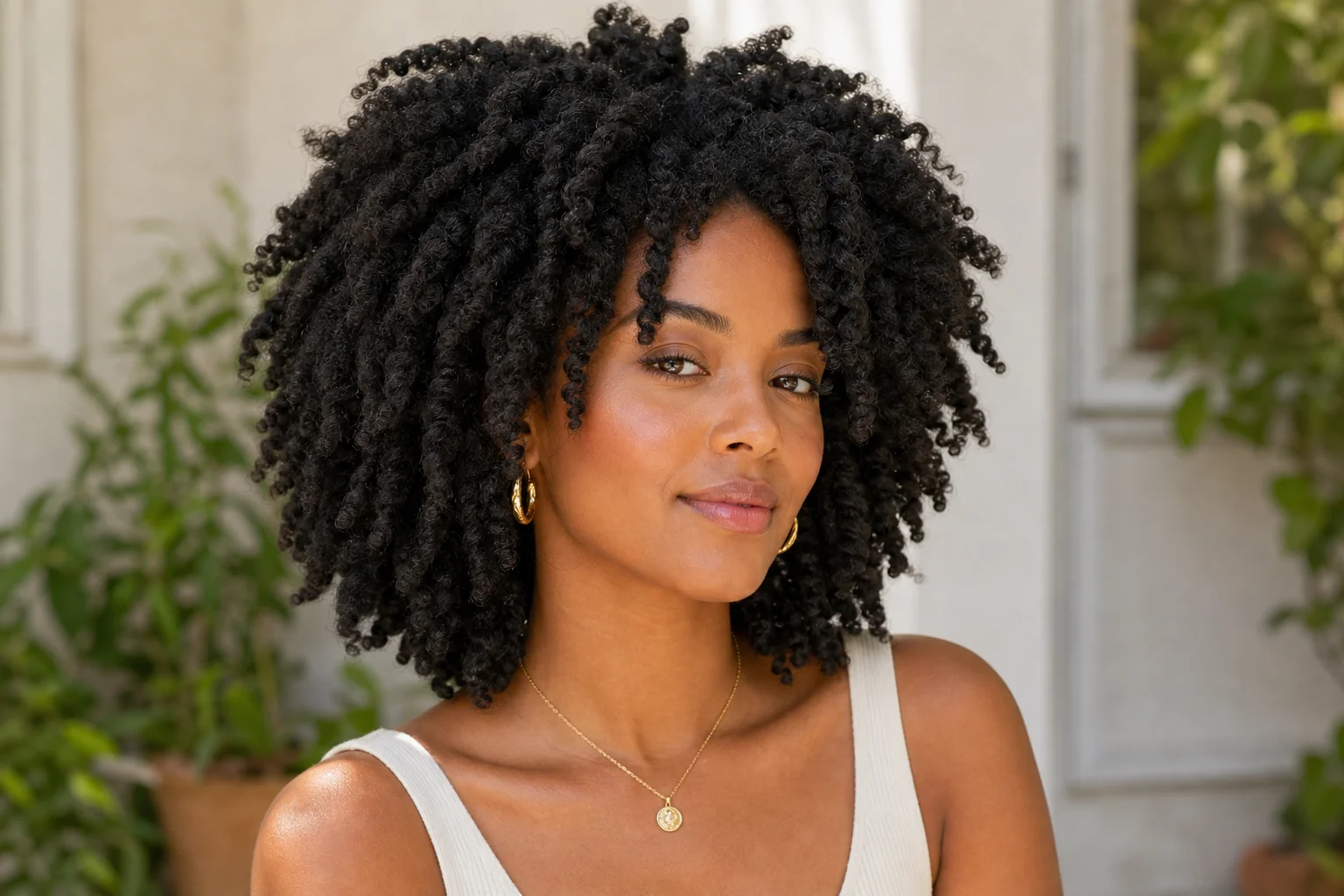 Easy Summer Hairstyles for Naturally Curly Hair 8 twist out summer hairstyle for natural curly hair