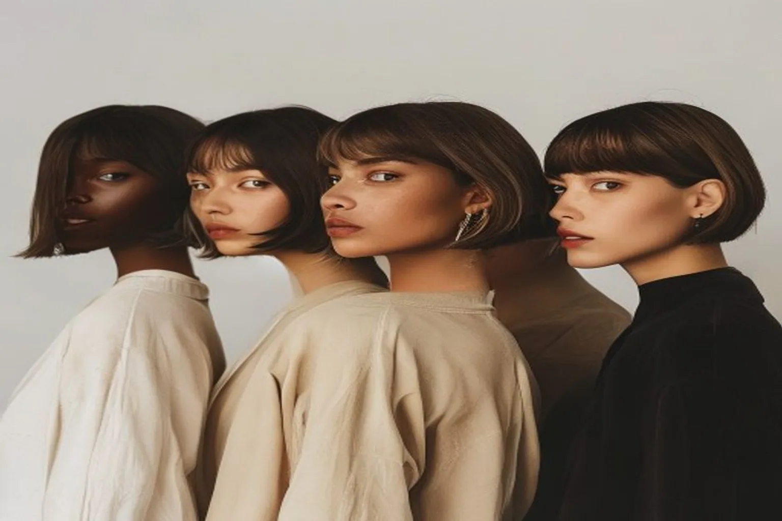 short bob haircut lengths from ear to neck