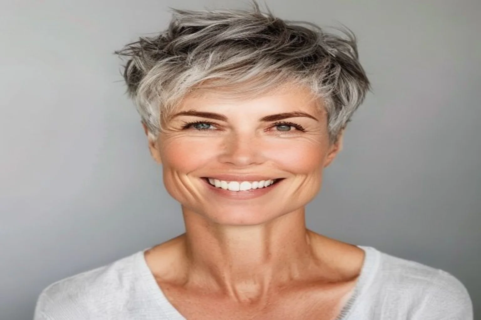 22 Short Haircuts for Women Over 50 That Look Modern 2 short haircuts for women over 50 layered pixie style