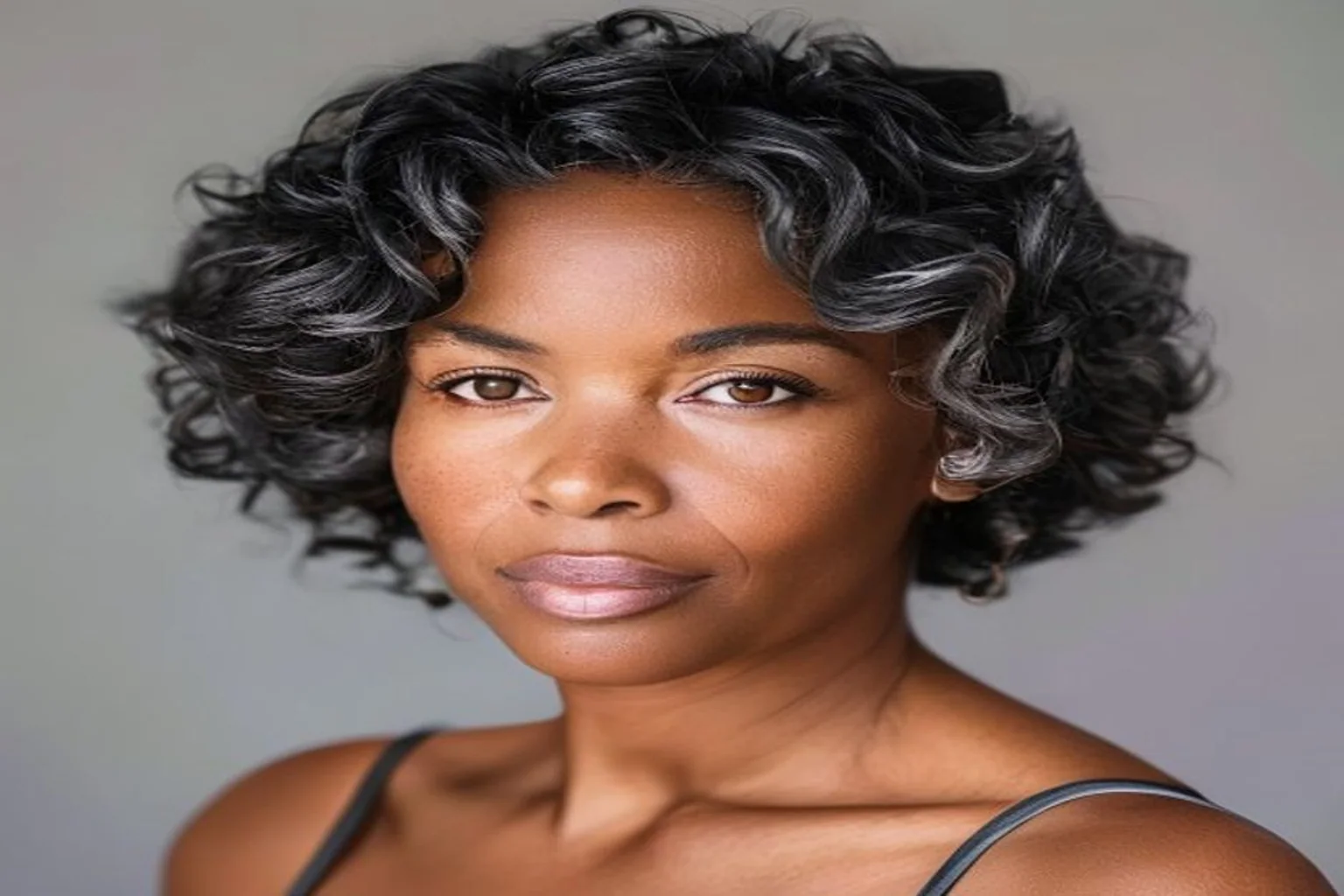 22 Short Haircuts for Women Over 50 That Look Modern 13 curly bob for women over 50 with natural curls