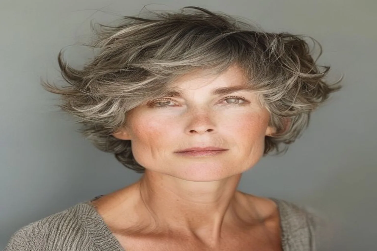 22 Short Haircuts for Women Over 50 That Look Modern 20 tousled short haircut for women over 50 low maintenance