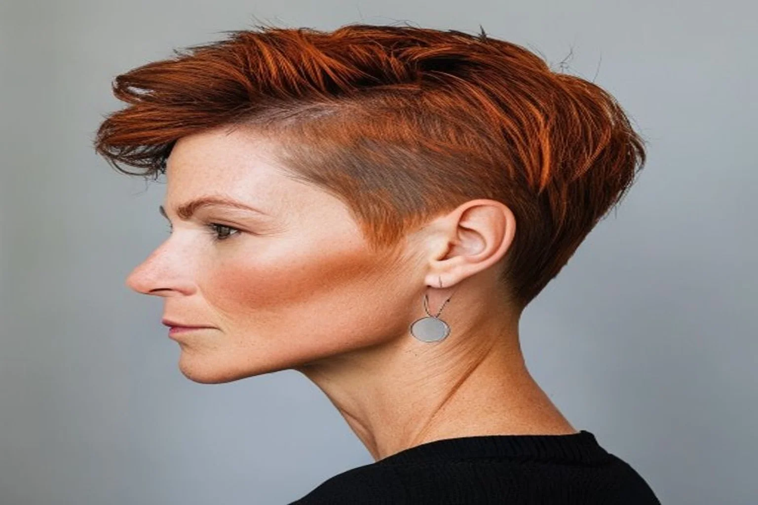 22 Short Haircuts for Women Over 50 That Look Modern 24 undercut pixie cut for women over 50
