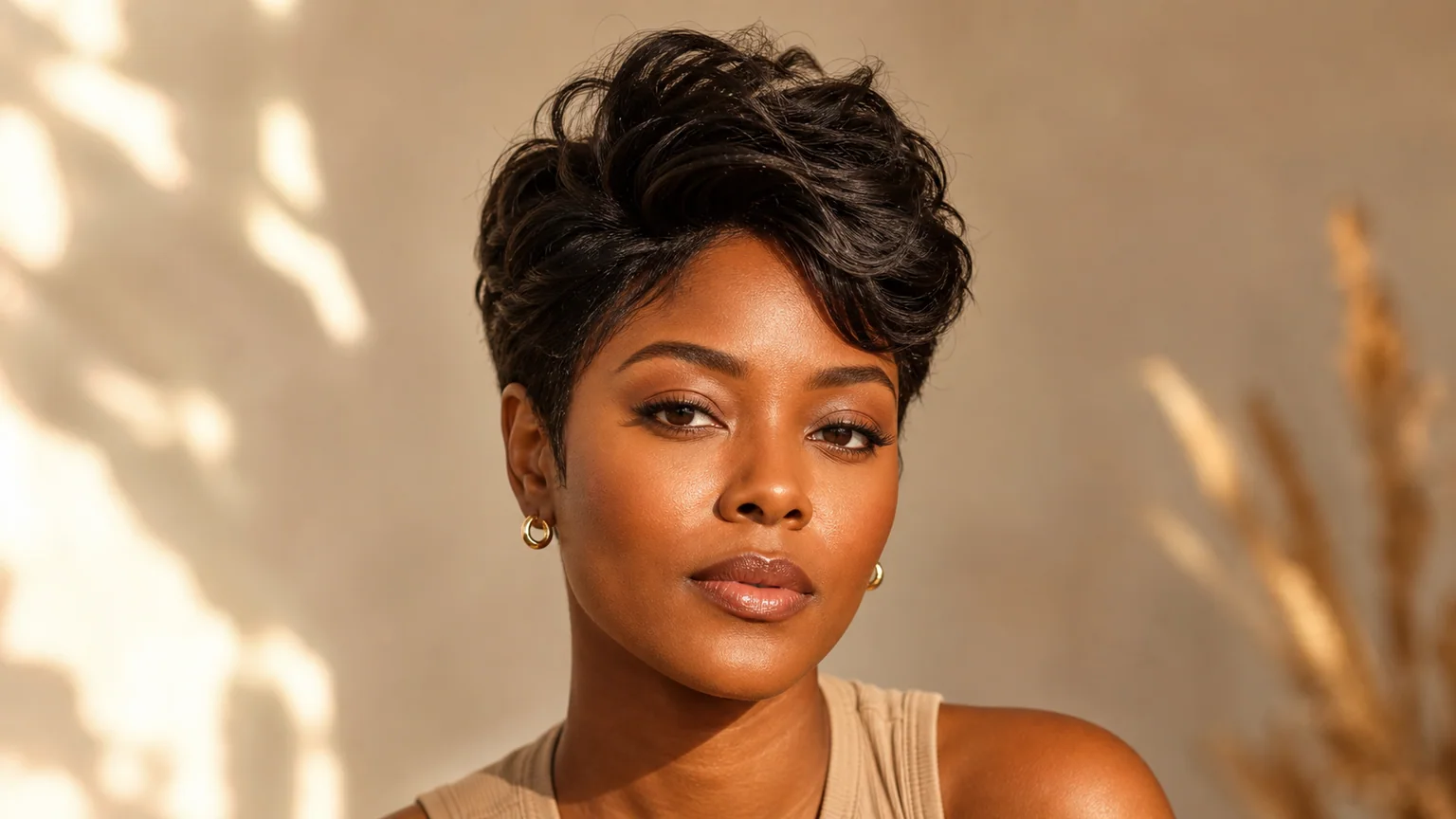 18 Short Hairstyles for Fine Hair That Add Instant Volume 2 short hairstyles for fine hair that add instant volume — styled crown lift