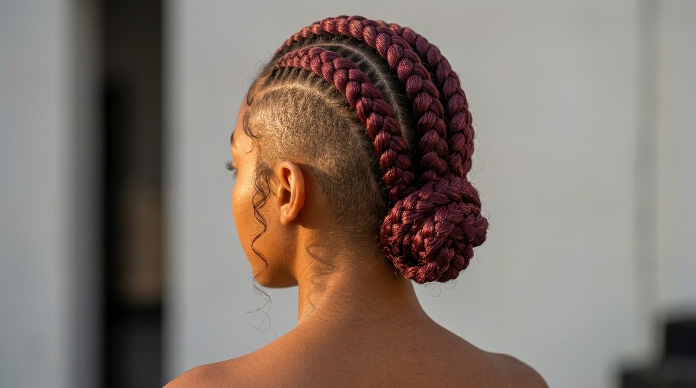 22 Cornrow Hairstyles That Are Protective and Stylish 23 Cornrow mohawk with center braided rows and contrasting sides.