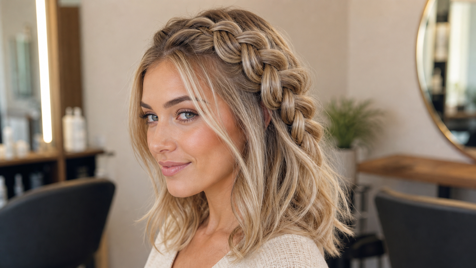 Dutch braid for fine, thin hair with added volume technique — how to create fullness