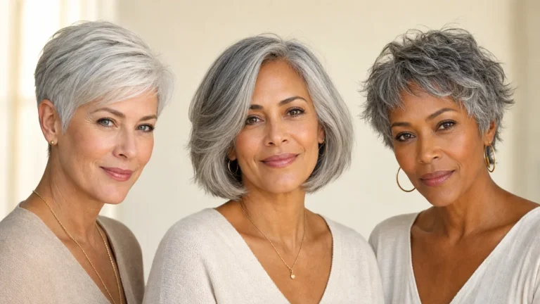Short Gray Haircuts for Women Over 50: The Complete Guide