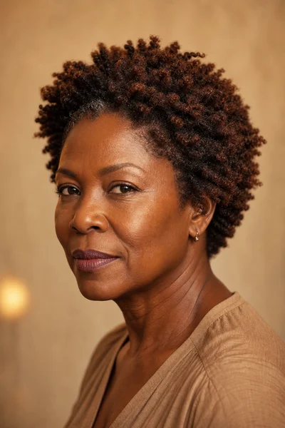 35 Short Haircuts for Black Women Over 50 That Look Stunning in 2026 7 Kinky twist-out cropped cut — two-strand twists styled short, best for round faces over 50