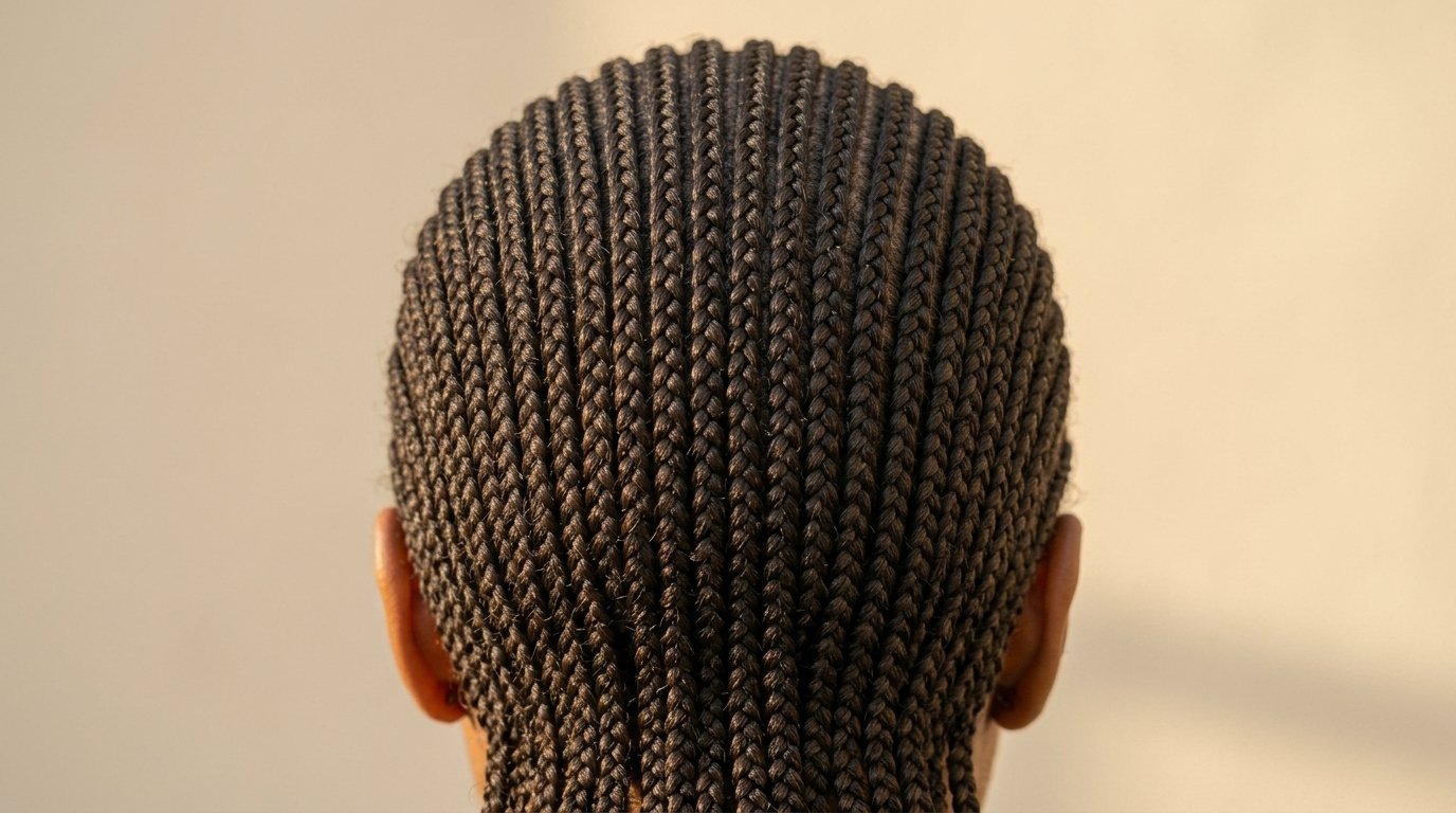 22 Cornrow Hairstyles That Are Protective and Stylish 8 Micro cornrows with tiny tightly braided rows creating fuller appearance.