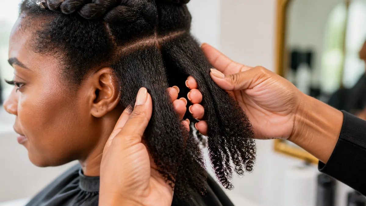 15 Protective Hairstyles for Natural Hair That Promote Growth 3 Healthy natural hair ends after weeks in a low-manipulation protective style