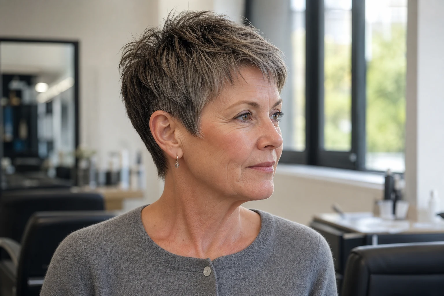 classic pixie cut for women over 50