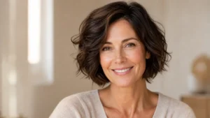 17 Short Haircuts for Women Over 50 With Wavy Hair That Look Effortless
