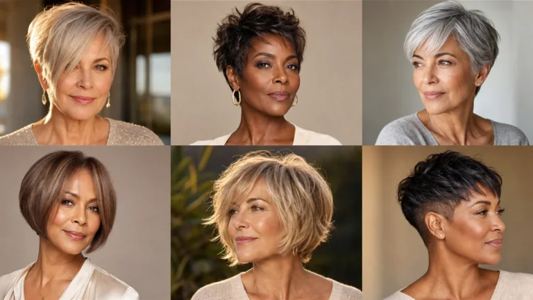 30 Short Haircuts for Women Over 50 With Fine Hair in 2026