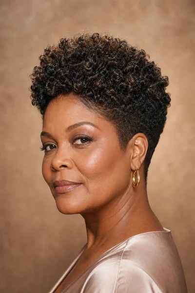 35 Short Haircuts for Black Women Over 50 That Look Stunning in 2026 10 Soft rounded pixie for round faces — extra crown height, relaxed or 4a hair for women over 50