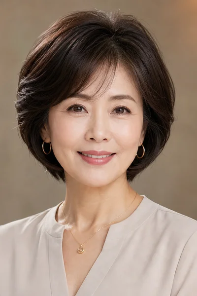 Stacked bob with tapered nape for fine hair over 50 — builds dimension at the back of the head
