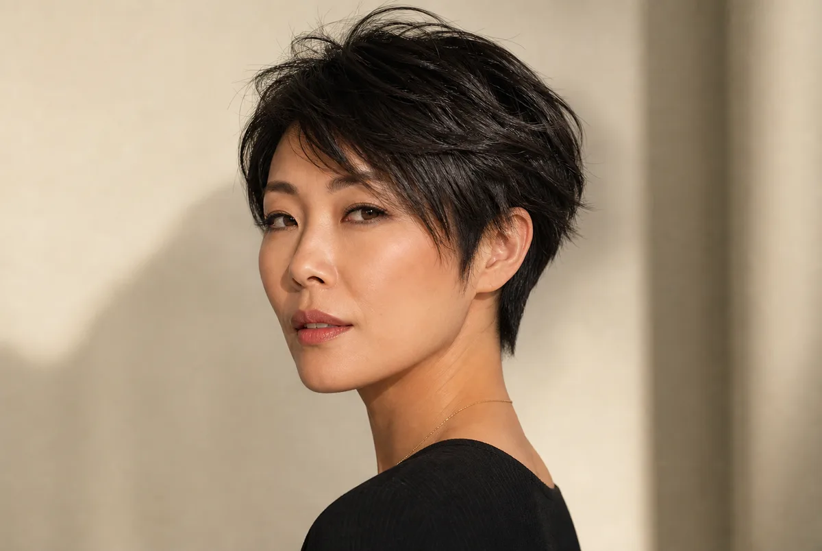 35 Edgy Short Haircuts for Women Ready for a Bold Change 30 Textured layered crop haircut — short layered style with internal texture detail