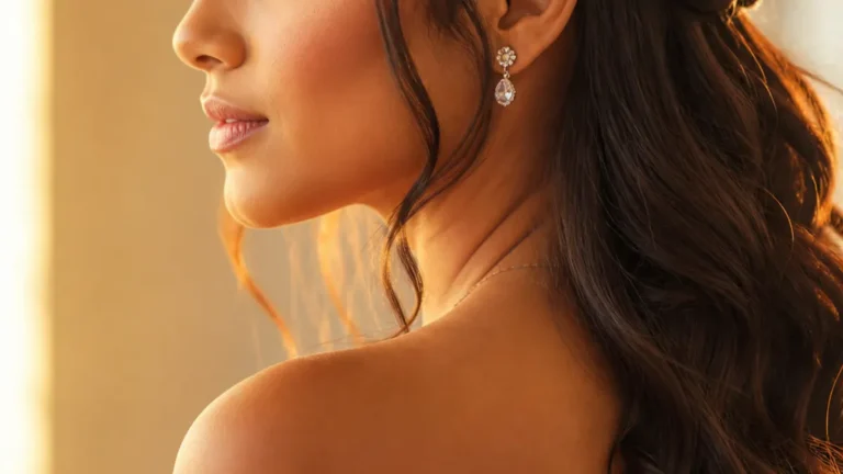 braided crown prom updo with rhinestone tiara — long hair princess hairstyle