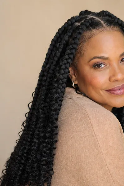 20 Goddess Braids That Make a Statement 22 goddess braids styled for fine or low-density natural hair with jumbo sizing and extra volume