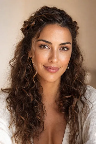 16 Boho Festival Braids for Concert Season 7 half-up boho braid — loose waves hairstyle for festival concerts