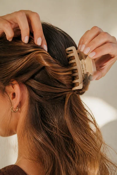 10 Trending Claw Clip Hairstyles Going Viral Right Now 12 Twist-before-clipping technique — how to prevent claw clip slipping with proper hair preparation