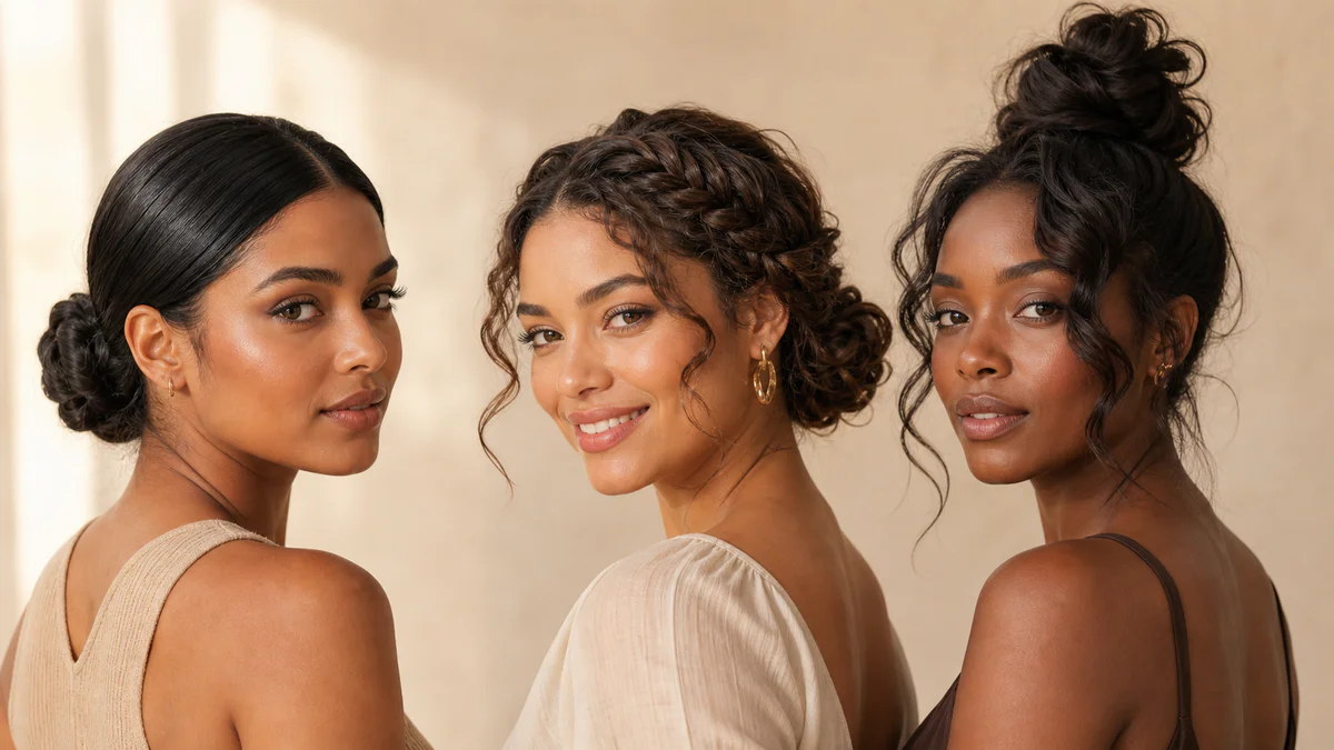 30 Bun Hairstyles From Sleek to Messy