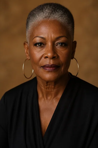 30 Flattering Hairstyles for Women Over 60 You Will Love 12 Cropped buzz cut for women over 60 — ultra-short gray-salt-and-pepper style, low maintenance