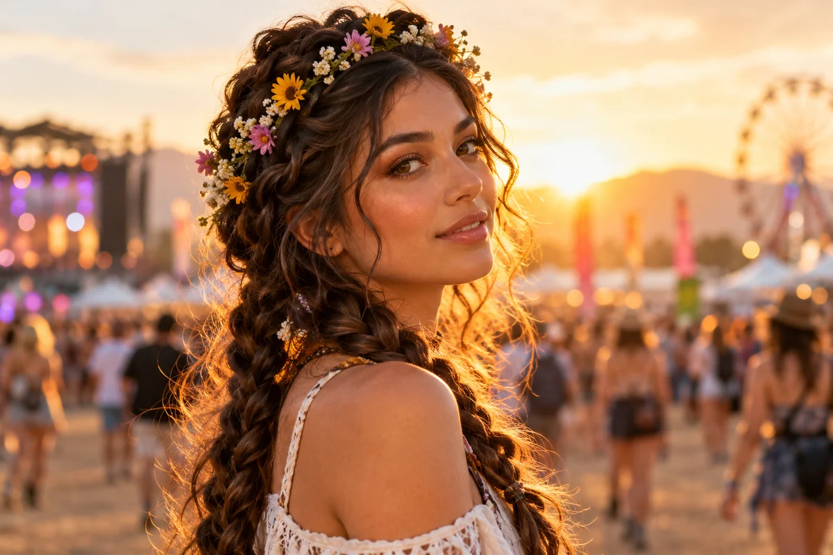 9 Festival Braid Hairstyles That Actually Last All Day